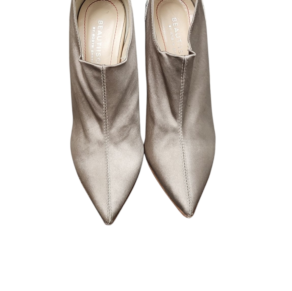 BEUTIISOLES Neutrals Madison Beige Heels - Picture 4 of 9